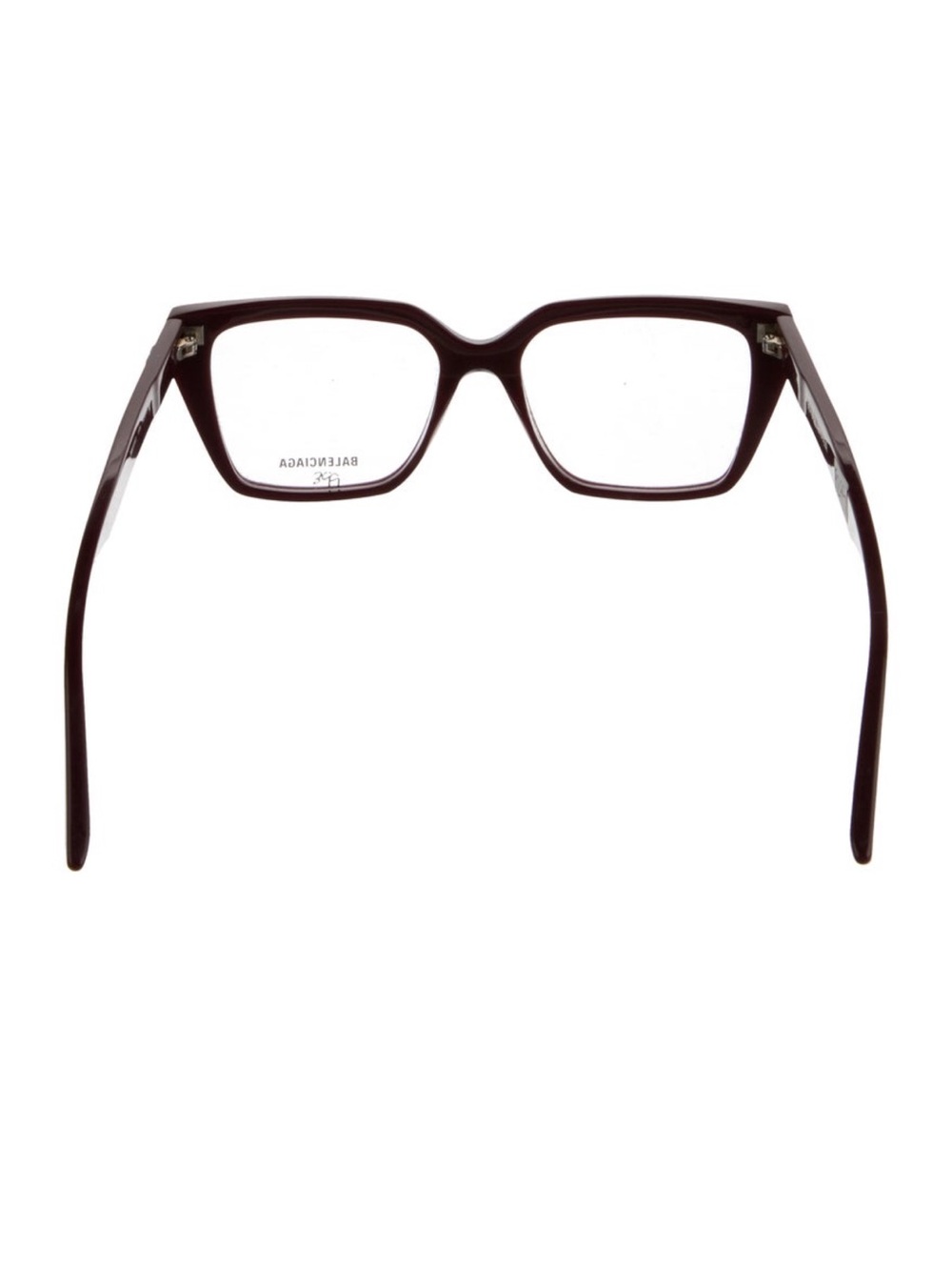 Balenciaga Women's Black Oversized Square Optical Frames - Picture 3 of 3